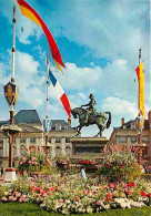 45 - Orléans - Place Du Martroi - Statue équestre De Jeanne D'Arc - Fleurs - Carte Neuve - CPM - Voir Scans Recto-Verso - Orleans