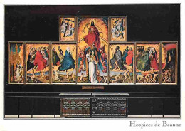 21 - Beaune - L'Hotel Dieu - Polyptyque Du Jugement Dernier Attribué à Roger Van Der Weyden - Art Religieux - CPM - Voir - Beaune