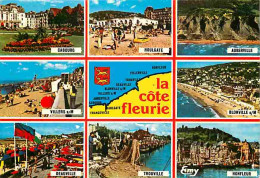 14 - Calvados - La Cote Fleurie - Multivues - Plage - Flamme Postale - CPM - Voir Scans Recto-Verso - Autres & Non Classés