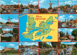 Pays-Bas - Nederland - Friese Merenroute - Multivues - CPM - Voir Scans Recto-Verso - Autres & Non Classés