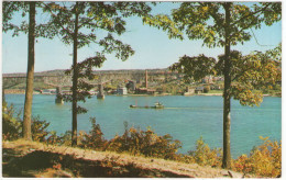 The Poughkeepsie Bridge - Highland N.Y.  Poughkeepsie N.Y. - Scenic View On The Huson River From The West Bank - (USA) - Altri & Non Classificati