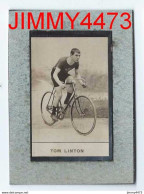 TOM LINTON Coureur Cycliste - Pays De Galles - VINTAGE PORTRAIT - Taille 62 X 88 - Ciclismo