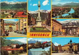 AUTRICHE - Innsbruck - Monuments - Ponts - Statue - Colorisé - Carte Postale - Innsbruck