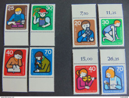 Très Belle Série Pour La Jeunesse De 1974 N°. 649** à 652** Et La Même Série De Berlin-Ouest N°. 430** à 433** - Unused Stamps