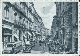 Cr591  Cartolina  Benevento Citta' Corso Garibaldi  Campania - Benevento