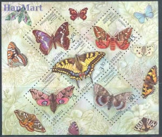 Ukraine 2004 Mi Block 45 MNH  (ZE4 UKRbl45) - Mariposas