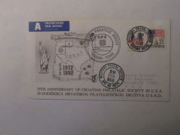 USA AIRMAIL COVER TO CROATIA 1996 - Otros & Sin Clasificación