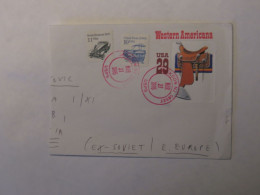 UNITED STATES COVER TO RUSSIAN 1995 - Otros & Sin Clasificación