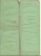 Vieux Papiers  Manuscrit  32 Gers Daste Notaire à Auch Acte Cession 4 Sept 1886  6 Pages - Manuskripte