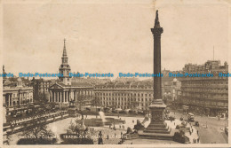 R104451 Nelsons Column. Trafalgar Square. London. RP. 1933 - Other & Unclassified