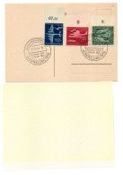 Österreich, 1944, Ungebr.Postkarte Frankiert Mit Satz "25 Jahre Deutscher Luftpostdienst"  (12447G) - Postkarten