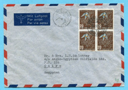 Brief Von St. Gallen Nach Cairo 1949 - Covers & Documents
