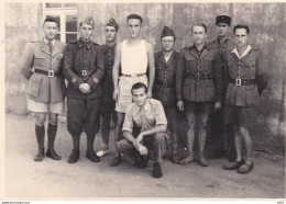CAMP DE PRISONNIERS POUR OFFICIERS OFF.LAG IVD CAMP D ELSTERHORST PROCHE DE DRESDES (SAXE) 1942 - Guerra, Militari
