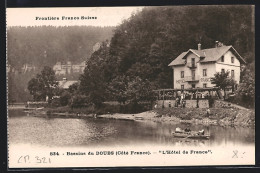 CPA Bassins Du Doubs, L`Hotel De France  - Andere & Zonder Classificatie