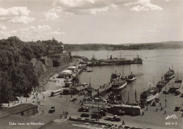 NORVEGE  - Oslo Havn M/Akershus - Animé - Carte Postale - Noorwegen