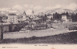 GEX                      Vue Générale    Les Jardins Sous La Neige - Gex