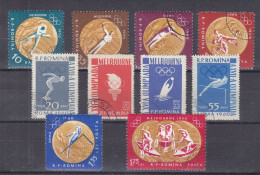 Roumanie - Yvert 1804 / 13 Oblitéré - Jeux Olympiques - Boxe - Tir - Natation - Canoë - Valeur 2,50 Euros - Cartas & Documentos