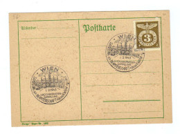 Österreich, 1943, Ungebr. Postkarte Frankiert Mit Deutschl.MiNr. 830 (Sonderstempel) + SStpl. "(12460G) - Cartoline