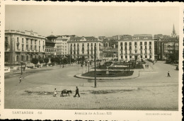 CPSM- SANTANDER - Avenida De Alfonso XIII - An.50* Ed. Arribas N° 68 * 2 Scans* TBE - Cantabria (Santander)