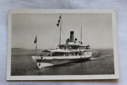 N888, Cpsm, Le Lac Léman, Le Bateau Suisse, Bateaux - Commercio