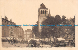 R104511 Cahors. La Place Du Marche. LL. Levy Et Neurdein Reunis - Monde