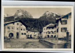 10722670 Schuls GR Schuls Dorfplatz * Scuol - Autres & Non Classés