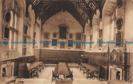 R105042 Oxford. Exeter College. Dining Hall. Founded A. D. 1374. Friths Series. - Monde