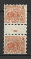 GUYANE - MILLESIMES - N°75  (1926) 5c Orange Charnière - Unused Stamps