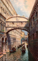 CPA - VENEZIA - Illustration Pont Des Soupirs ... Edition A.Scrocchi. Milano - Venezia (Venedig)