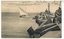 34      VALRAS PLAGE L  EMBOUCHURE DE L ORB ET PHARE  1922 - Otros & Sin Clasificación