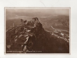 SAN MARINO Panorama Della Città 1940 - San Marino