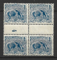 GUYANE - MILLESIMES - N°50  (1904) 2c Bleu - Ungebraucht