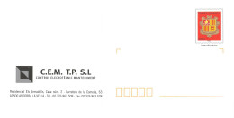 ANDORRA PAP Prêt à Poster. Lettre Prioritaire De 2008. CEM TP SL ELECTRONIC - Stamped Stationery & Prêts-à-poster
