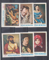 Roumanie - Yvert 2371 / 76 ** - Peintures - Eric Bouts - Titziano - Valeur 13,50 Euros - Used Stamps