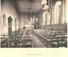 BRAINE-LE-COMTE - Ecole Soeurs Notre-Dame - La Chapelle Du Pensionnat - Ancienne Photo Imprimée Sur Papier - Non Classés