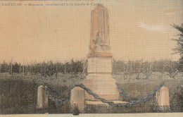 CASTILLON Sur DORDOGNE.     MONUMENT COMMEMORATIF DE LA BATAILLE DE CASTILLON - Other & Unclassified