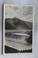 N889, Cpsm 1950, Aix Les Bains, Le Lac Du Bourget Et La Dent Du Chat, Savoie 73 - Aix Les Bains