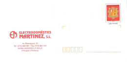 ANDORRA PAP Prêt à Poster. Lettre Prioritaire De 2008. ELECTRODOMESTICS MARTINEZ - Stamped Stationery & Prêts-à-poster