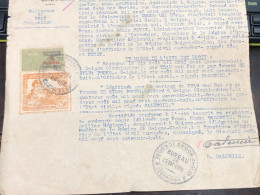 Viet Nam Suoth Old Documents That Have Children Authenticated(1$50 Sai Gon Cho Lon 1948) PAPER Have Wedge QUALITY:GOOD 1 - Sammlungen