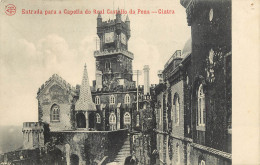 Postcard Portugal Cintra Capella Do Real Castello Da Pena - Lisboa