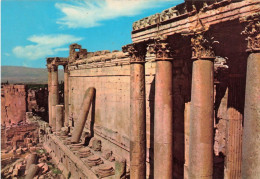 LIBAN - Baalbeck - La Colonne Penchée Du Temple De Bacchus - Colorisé - Carte Postale - Lebanon