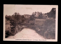 Cp, 53, Ambrières Le Grand, La Varenne, Route De Mayenne, Voyagée - Other & Unclassified