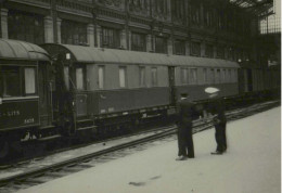 Retour Du Roi Gustave V - Voitue Royale Suédoise N° 2904 - Cliché Alf. M. Eychenne, Paris Gare De Lyon 15-5-1948 - Trains