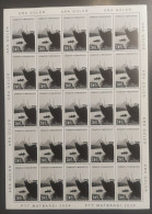 AC - TURKEY STAMP -  ARA GULER  PHOTOJOURNALIST MNH FULL SHEETS ISTANBUL, 14 MARCH 2024 - Neufs