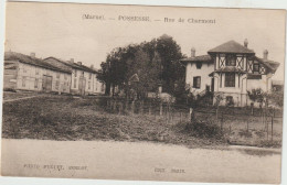 CPA - 51 - POSSESSE - Rue De Charmont - Pas Courant - 1925 - Altri & Non Classificati