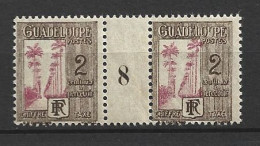 GUADELOUPE - MILLESIMES - TIMBRES-TAXE N°25  (1928) 2c - Nuevos