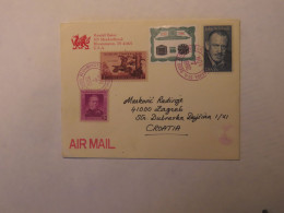 USA AIRMAIL COVER TO CROATIA 1992 - Andere & Zonder Classificatie