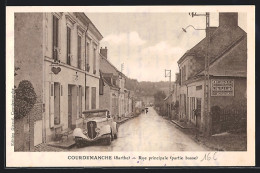 CPA Courdemanche, Rue Principale (partie Basse)  - Autres & Non Classés