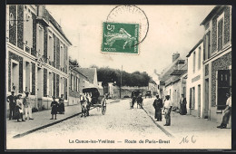 CPA La Queue-les-Yvelines, Route De Paris-Brest  - Autres & Non Classés