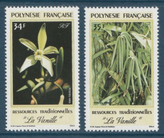 Polynésie - YT N° 350 Et 351 ** - Neuf Sans Charnière - 1990 - Neufs